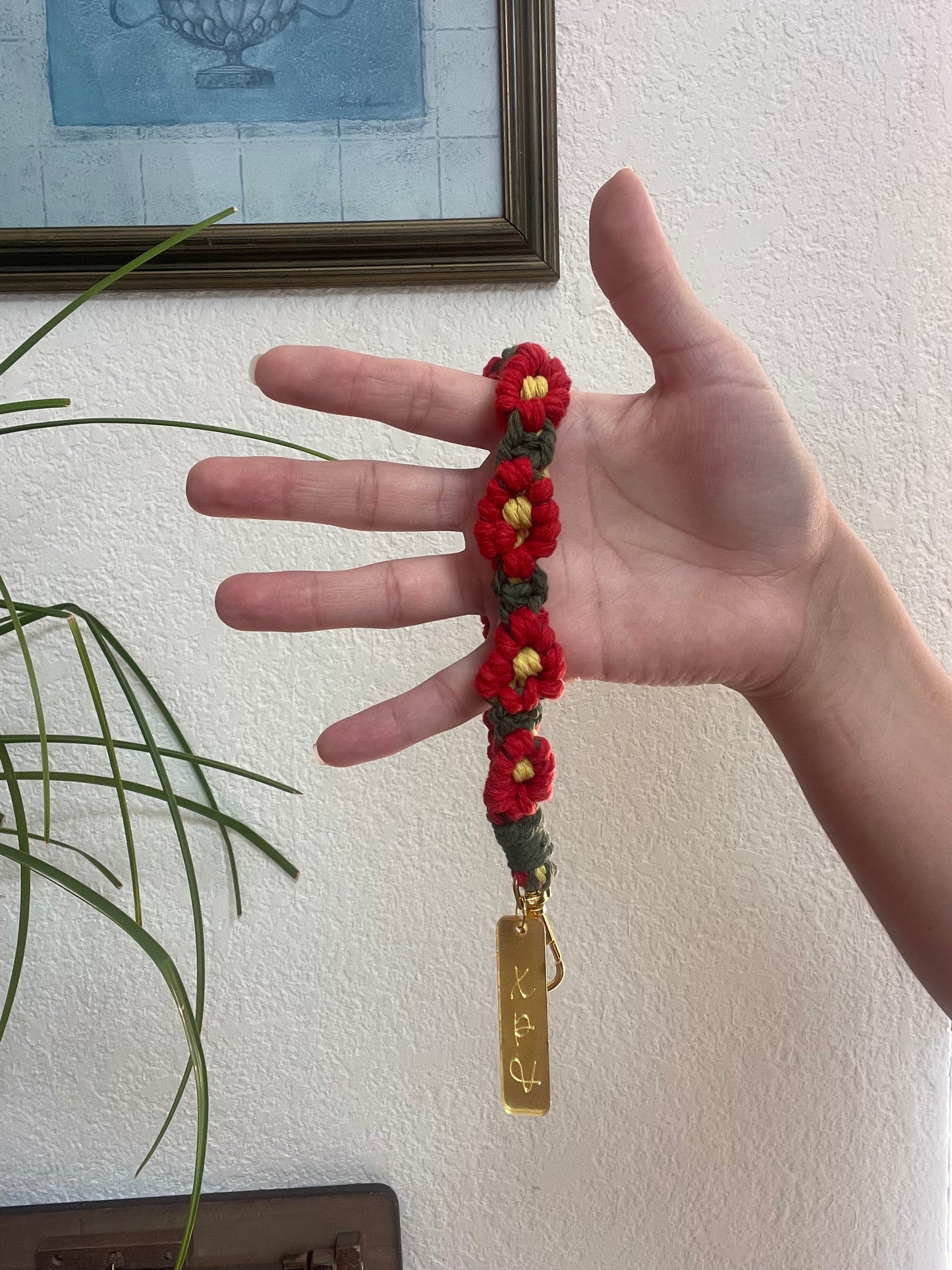Muñequera de Flores