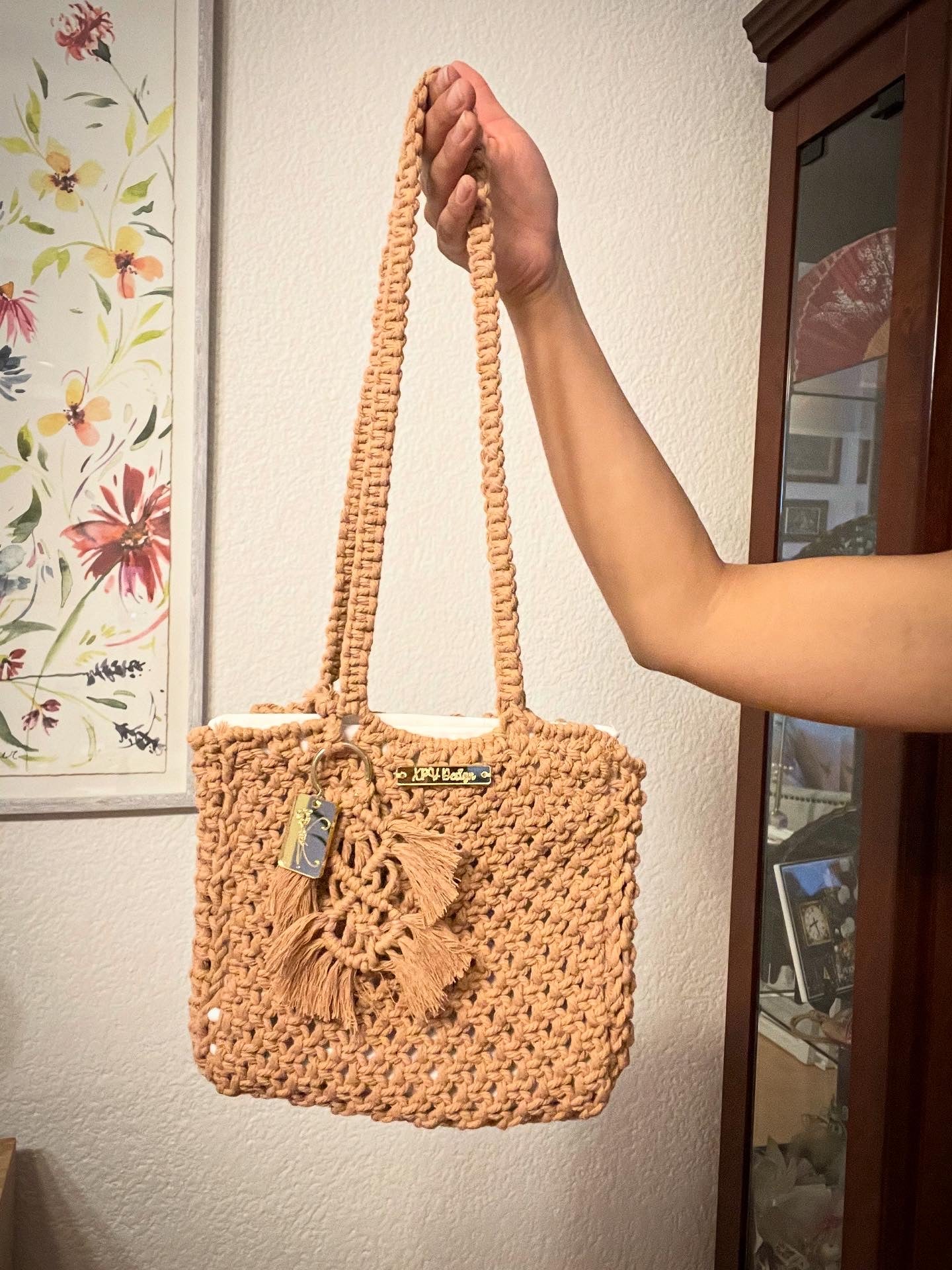 Bolsa Yuta Macramé