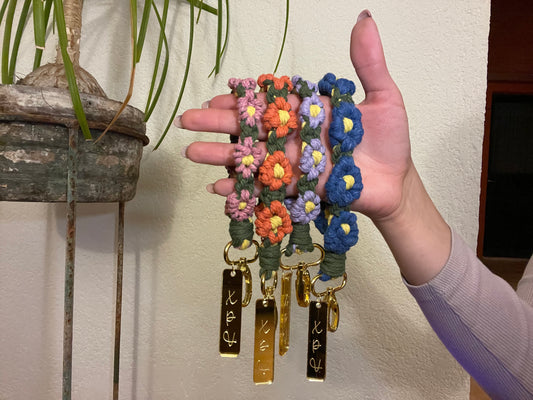 Muñequera de Flores
